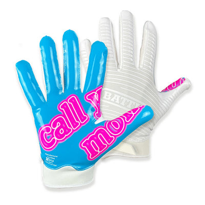 Battle Call Your Mom Doom Youth Football Receiver Gloves