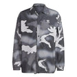 adidas Men's Black Graphic Camo Coach Jacket adidas