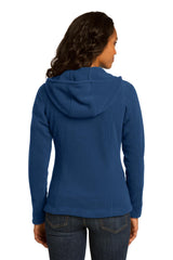 Eddie Bauer Ladies Hooded Full-Zip Fleece Jacket. EB206 Eddie Bauer