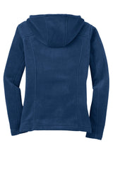 Eddie Bauer Ladies Hooded Full-Zip Fleece Jacket. EB206 Eddie Bauer