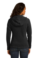 Eddie Bauer Ladies Hooded Full-Zip Fleece Jacket. EB206 Eddie Bauer