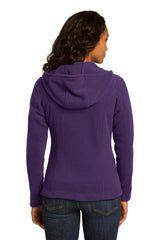 Eddie Bauer Ladies Hooded Full-Zip Fleece Jacket. EB206 Eddie Bauer
