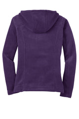 Eddie Bauer Ladies Hooded Full-Zip Fleece Jacket. EB206 Eddie Bauer