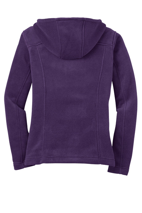 Eddie Bauer Ladies Hooded Full-Zip Fleece Jacket. EB206 Eddie Bauer