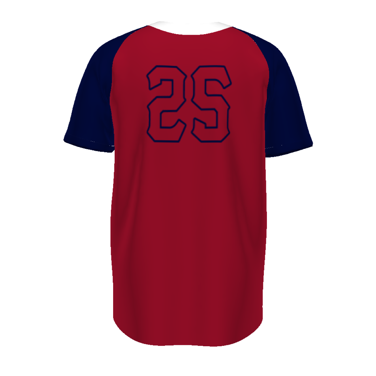 Russell Youth Sublimated Baseline Two-Button Baseball Jersey Team Baseball Jerseys