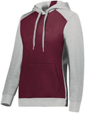 Augusta Women's Three-Season Fleece Pullover Hoodie Augusta