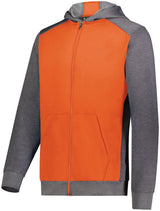 Augusta Youth Three-Season Fleece Full Zip Hoodie Augusta