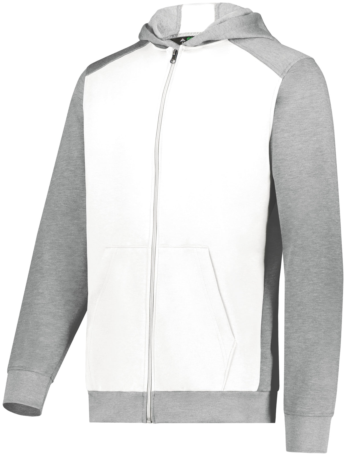 Augusta Youth Three-Season Fleece Full Zip Hoodie Augusta