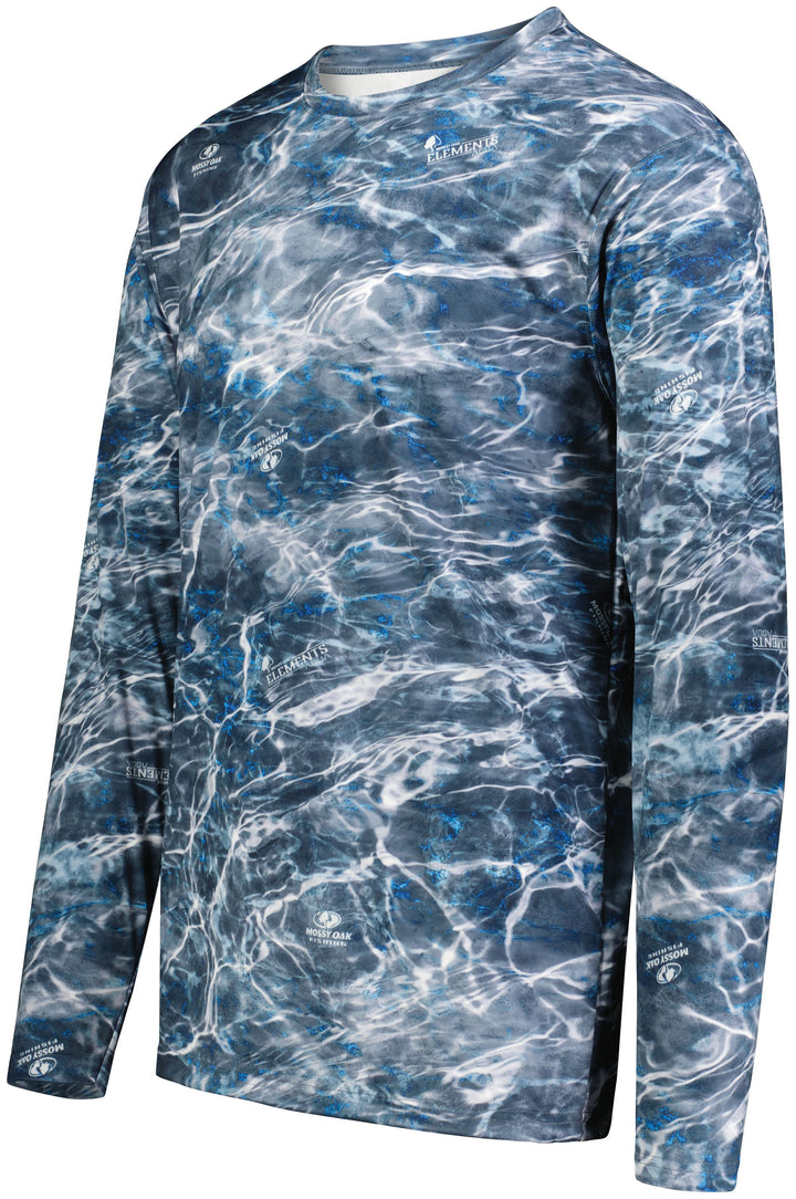 Holloway Men's Mossy Oak® Momentum Long Sleeve Tee Holloway