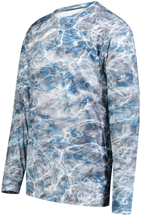 Holloway Men's Mossy Oak® Momentum Long Sleeve Tee Holloway