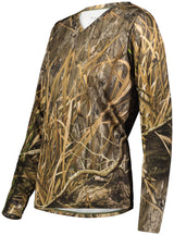 Holloway Women's Mossy Oak® Momentum Long Sleeve Tee Holloway