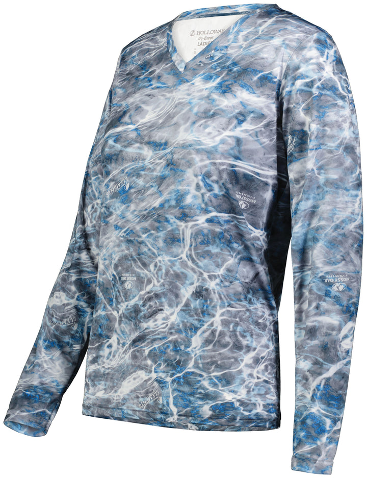 Holloway Women's Mossy Oak® Momentum Long Sleeve Tee Holloway