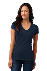 District Juniors Soft Wash V-Neck Tee. DT4501 District
