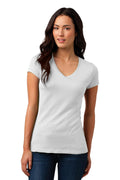 District Juniors Soft Wash V-Neck Tee. DT4501 District