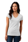 District Juniors Soft Wash V-Neck Tee. DT4501 District