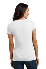 District Juniors Soft Wash V-Neck Tee. DT4501 District