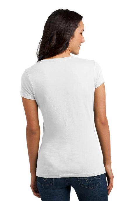 District Juniors Soft Wash V-Neck Tee. DT4501 District