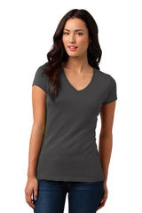 District Juniors Soft Wash V-Neck Tee. DT4501 District