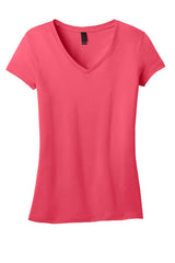 District Juniors Soft Wash V-Neck Tee. DT4501 District