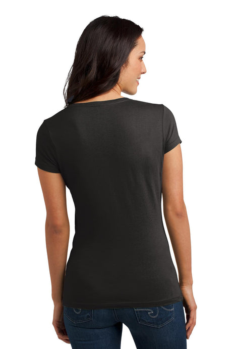 District Juniors Soft Wash V-Neck Tee. DT4501 District