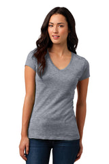 District Juniors Soft Wash V-Neck Tee. DT4501 District