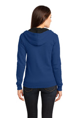District Juniors The Concert Fleece Full-Zip Hoodie. DT801 District