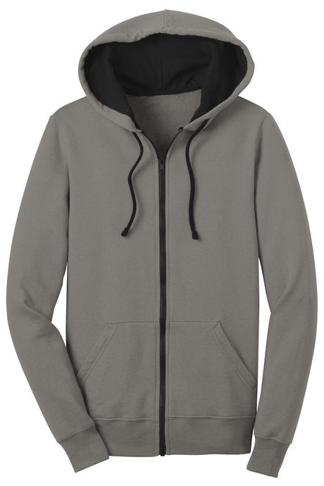 District Juniors The Concert Fleece Full-Zip Hoodie. DT801 District