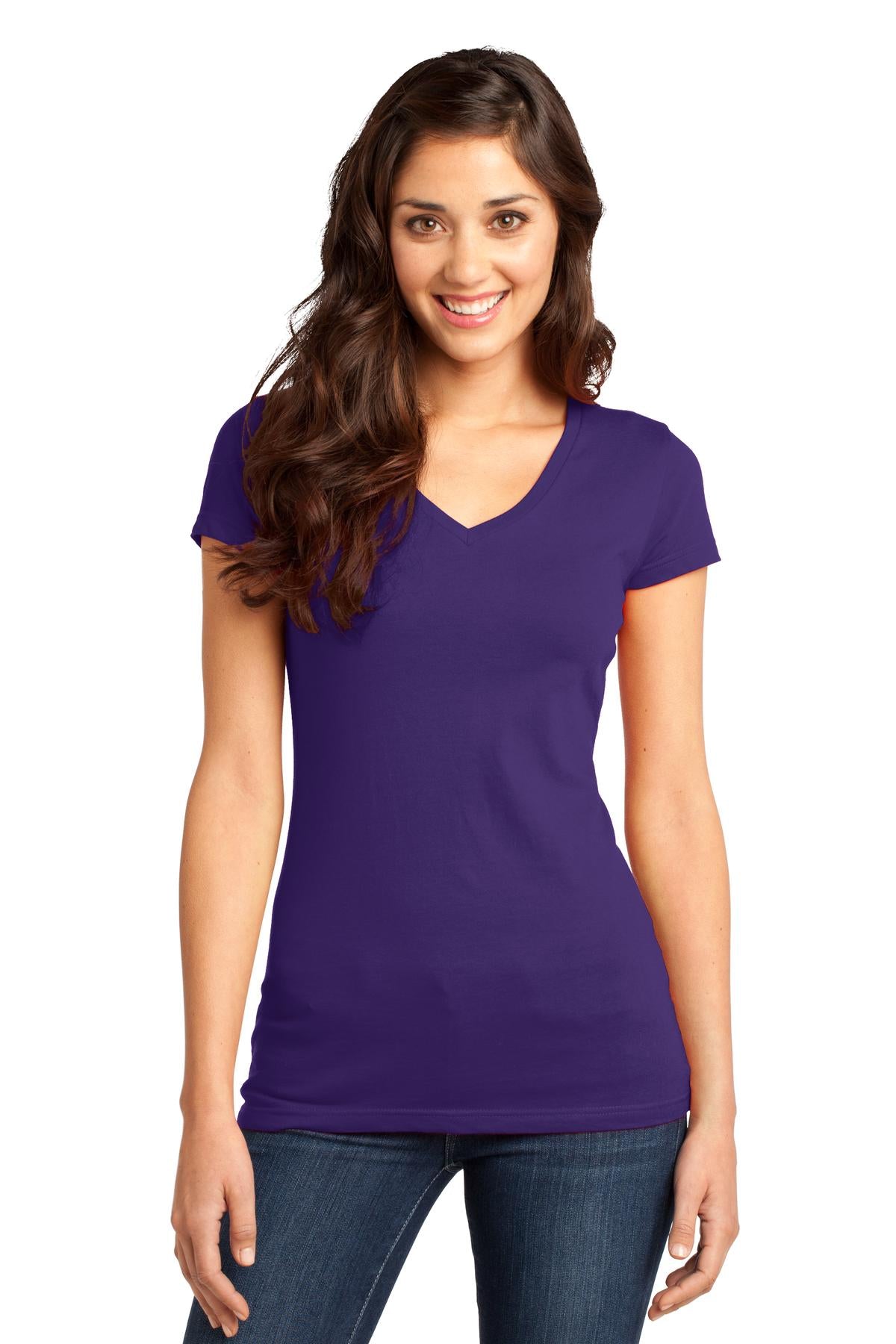District Women's   Juniors Very Important Tee   V-Neck