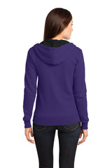 District Juniors The Concert Fleece Full-Zip Hoodie. DT801 District