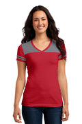 District    Juniors Varsity V-Neck Tee