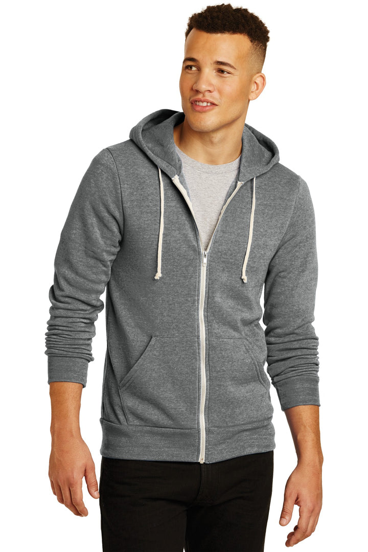 Alternative Men's Rocky Eco-Fleece Zip Hoodie Alternative Apparel