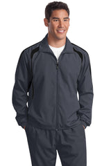 Sport-Tek Men's   Tall Colorblock Raglan Jacket