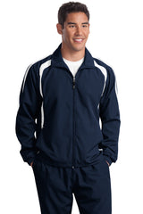 Sport-Tek Men's   Tall Colorblock Raglan Jacket