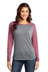 District    Juniors Microburn   Long Sleeve Raglan Tee