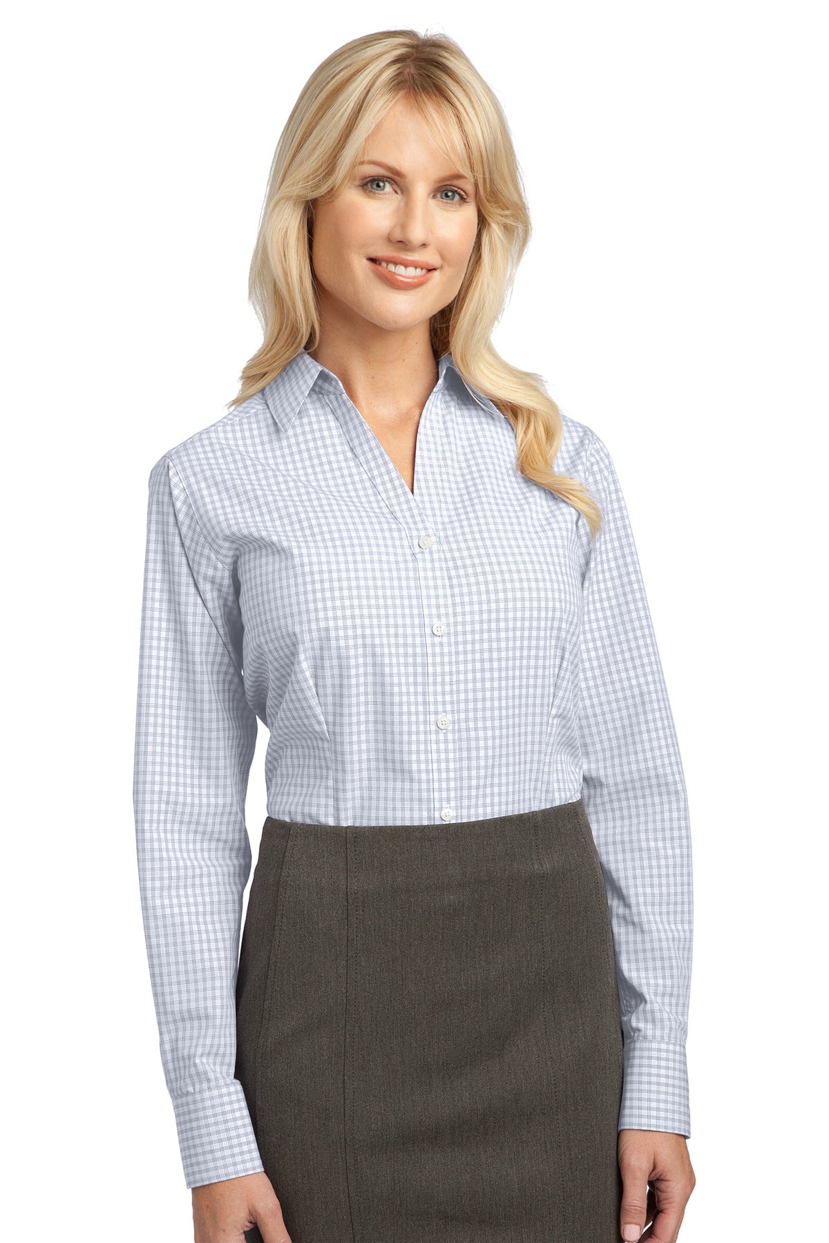 Port Authority Women's   Plaid Pattern Easy Care Shirt