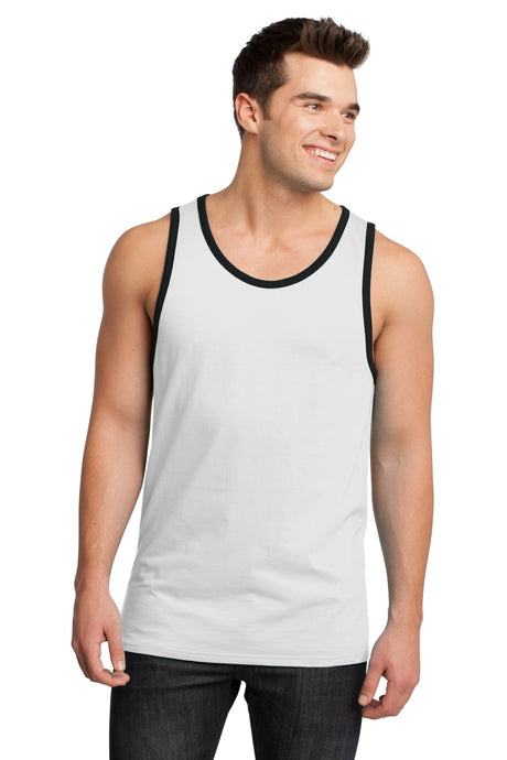 District Youth Cotton Ringer Tank Top DT1500 District