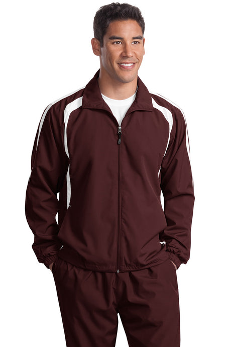 Sport-Tek Men's   Tall Colorblock Raglan Jacket