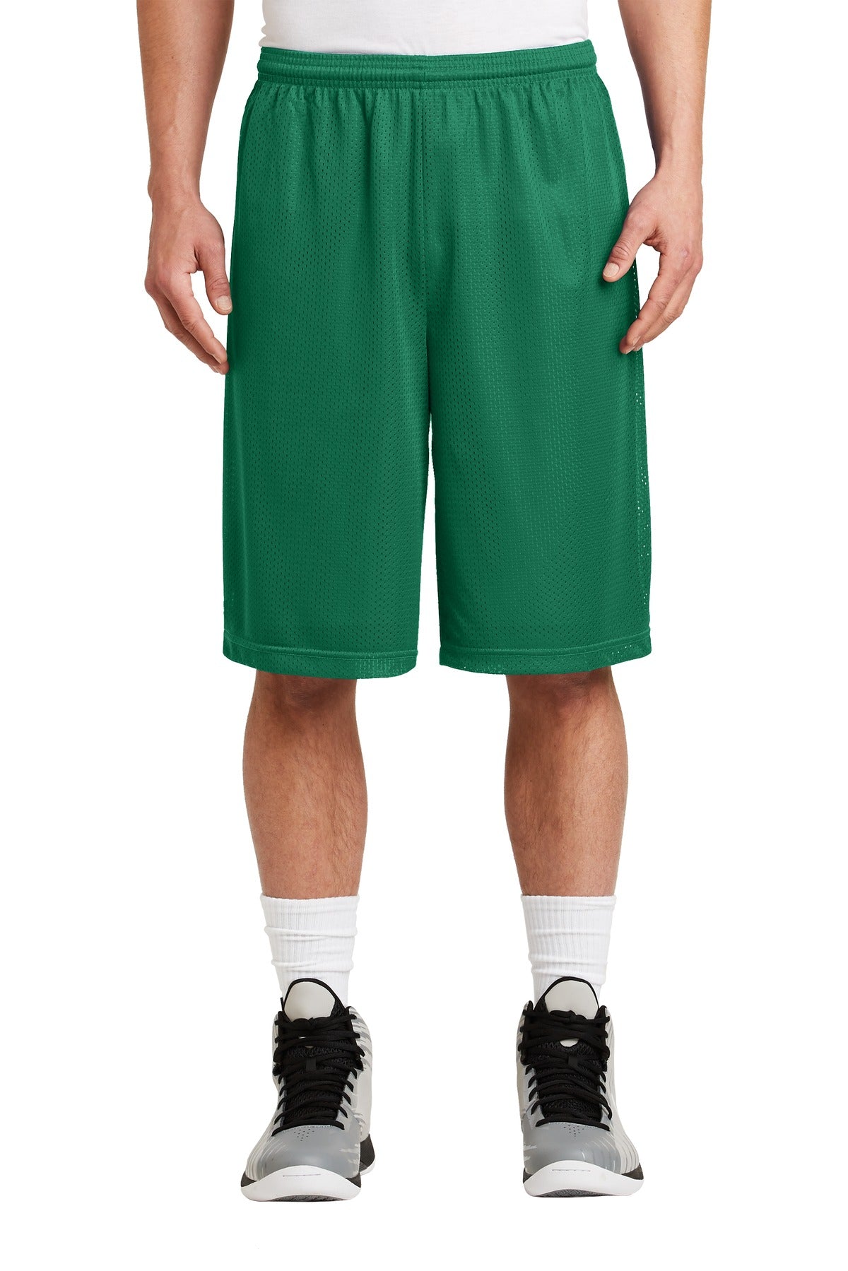 Sport-Tek Men's   Extra Long PosiCharge   Classic Mesh Short