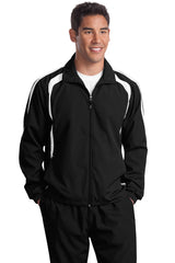 Sport-Tek Men's   Tall Colorblock Raglan Jacket