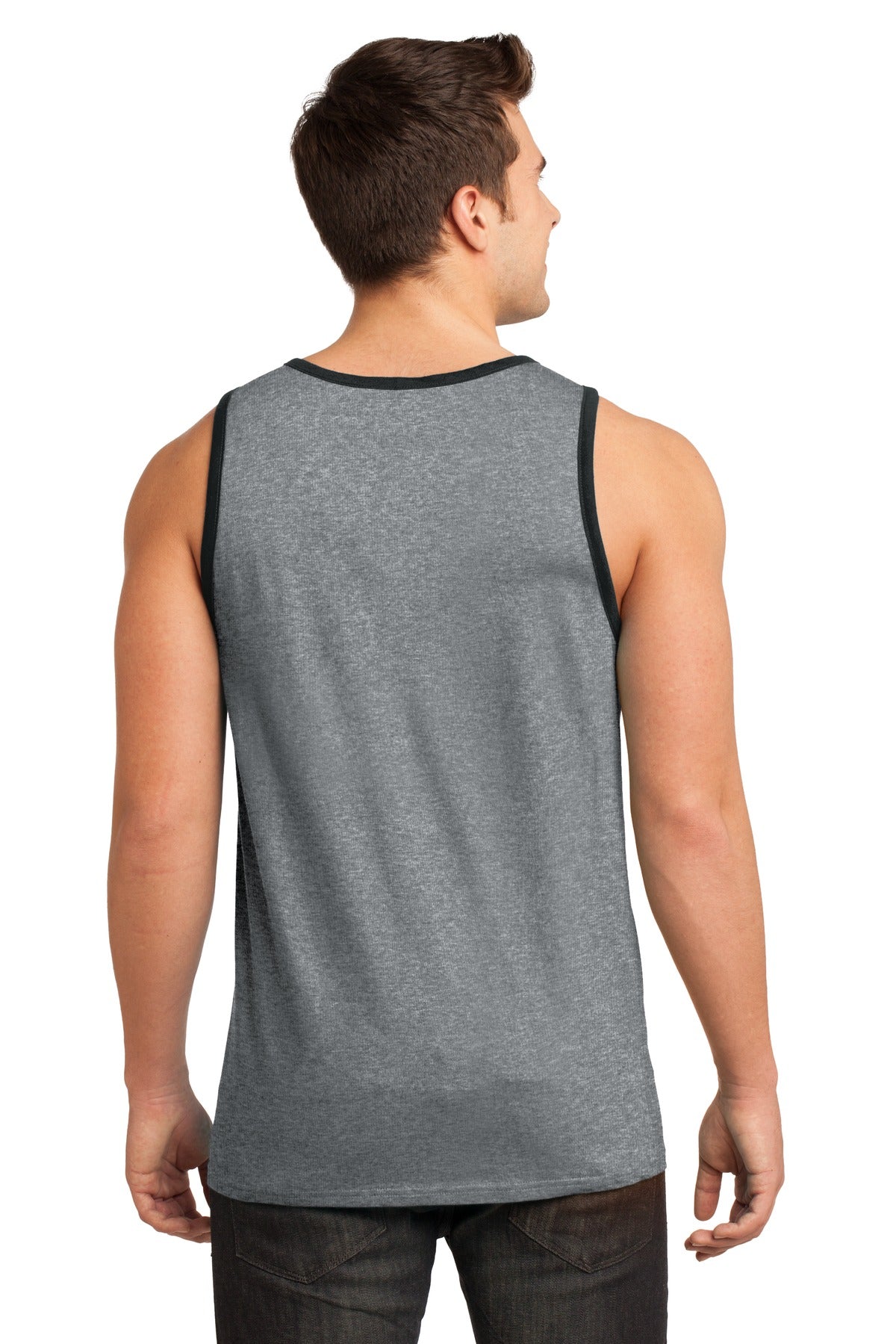 District Youth Cotton Ringer Tank Top DT1500 District