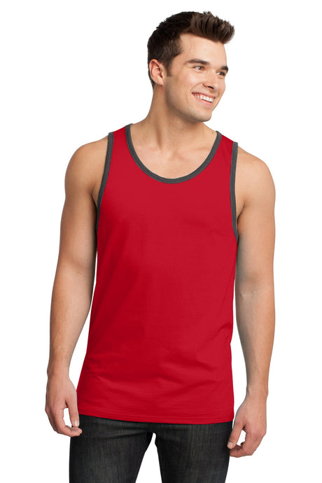 District Youth Cotton Ringer Tank Top DT1500 District