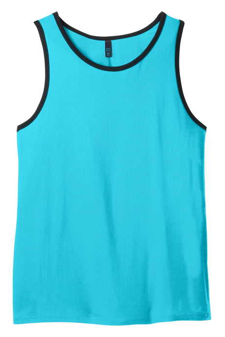 District Youth Cotton Ringer Tank Top DT1500 District