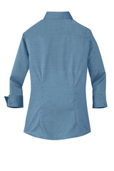 Red House Women's 3/4-Sleeve Nailhead Non-Iron Shirt. RH69 Red House