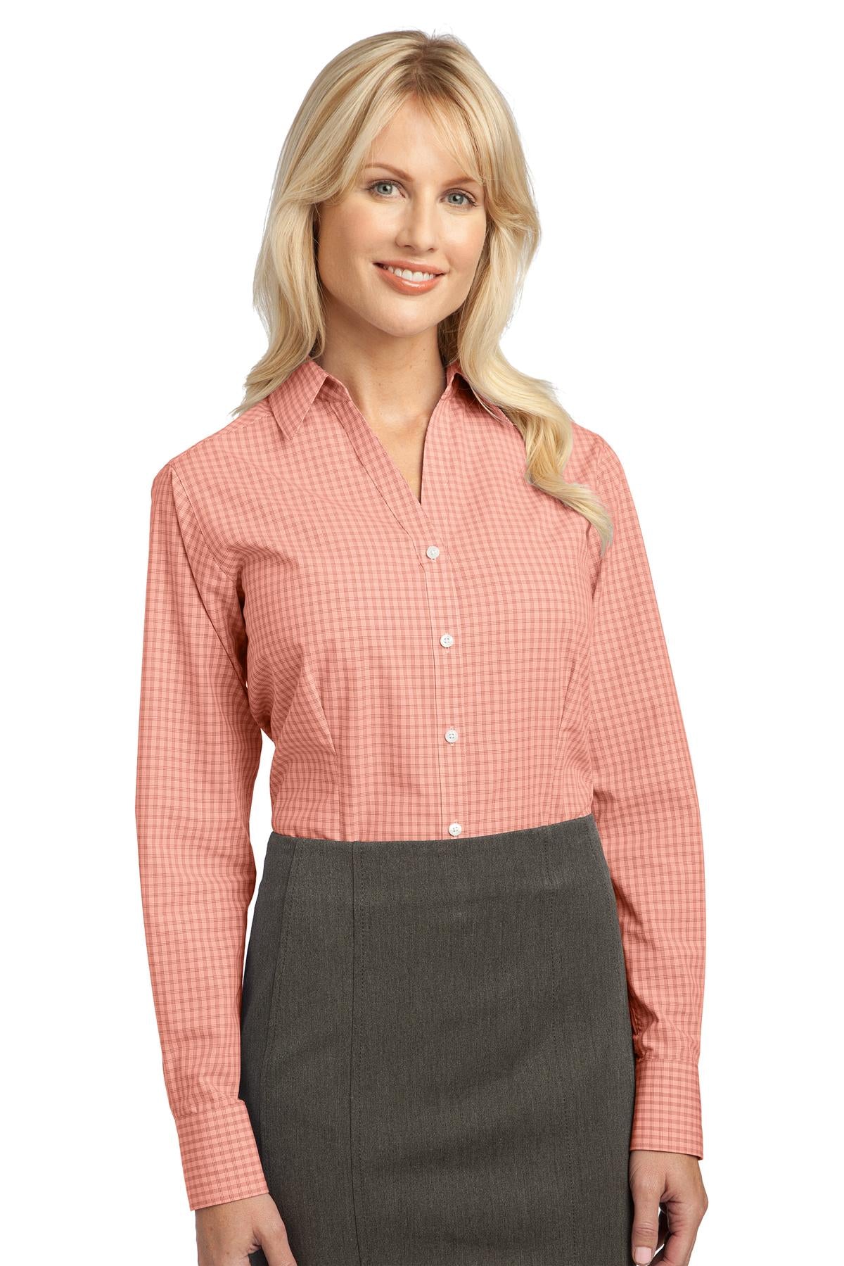 Port Authority Women's   Plaid Pattern Easy Care Shirt