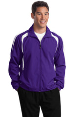 Sport-Tek Men's   Tall Colorblock Raglan Jacket