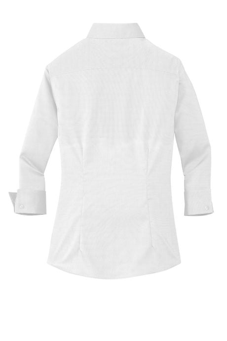 Red House Women's 3/4-Sleeve Nailhead Non-Iron Shirt. RH69 Red House