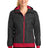 Sport-Tek Women's   Embossed Hooded Wind Jacket