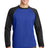 Sport-Tek Men's   Sport-Wick   Raglan Colorblock Fleece Crewneck