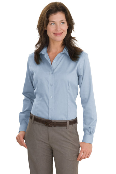 Red House Women's Nailhead Non-Iron Shirt. RH47 Red House