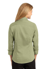 Red House Women's 3/4-Sleeve Nailhead Non-Iron Shirt. RH69 Red House